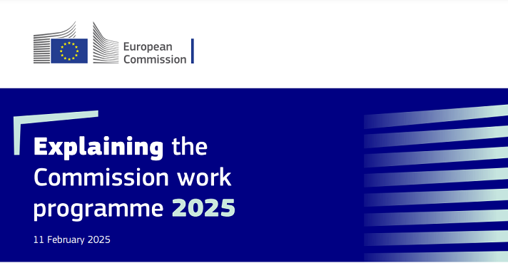 Commmision work programme 2025