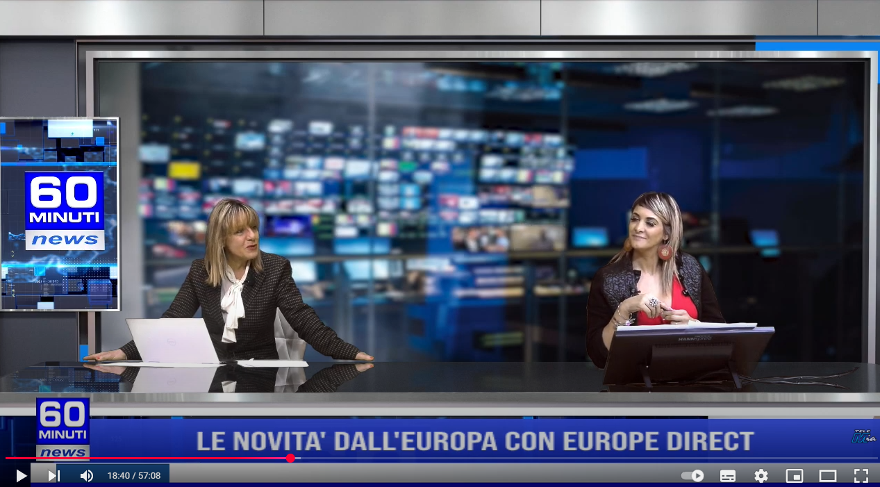 LE NOVITA' DALL'EUROPA CON EUROPE DIRECT